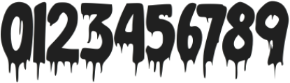 Mystery Blood ttf (400) Font OTHER CHARS