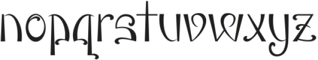 Mystic Order otf (400) Font LOWERCASE