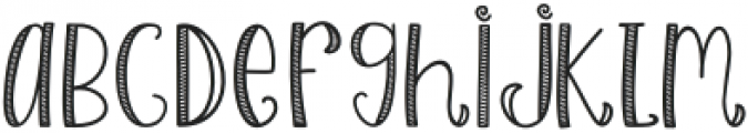 Mystic Striped otf (400) Font LOWERCASE