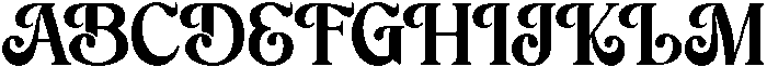 Mystic Sunlite otf (400) Font UPPERCASE