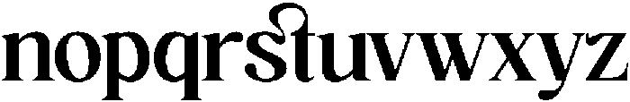 Mystic Sunlite otf (400) Font LOWERCASE