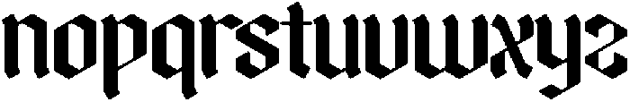 Mystic Venom otf (400) Font LOWERCASE