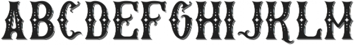 MysticLabel Shadow And Ornament otf (400) Font LOWERCASE