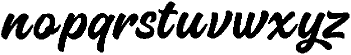 Mystical Baby Regular otf (400) Font LOWERCASE