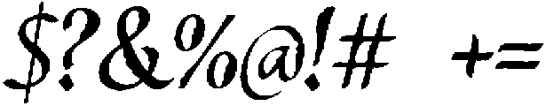 Mystry note Regular otf (400) Font OTHER CHARS