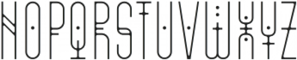 Mystyline Decorative Regular otf (400) Font UPPERCASE