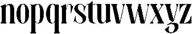 Mythical Romance otf (400) Font LOWERCASE