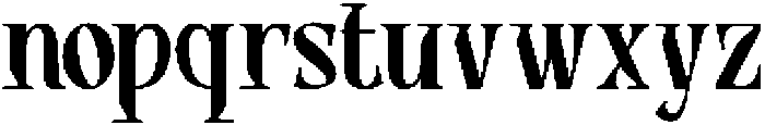 Mythor otf (400) Font LOWERCASE