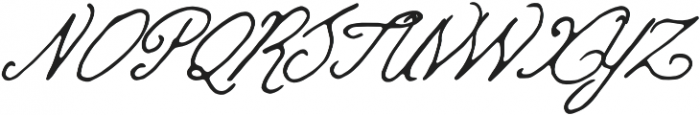 Mythshire Regular otf (400) Font UPPERCASE