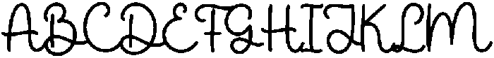 myheart otf (400) Font UPPERCASE