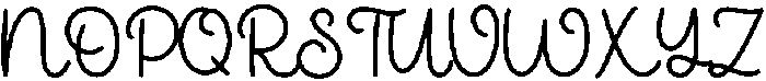 myheart otf (400) Font UPPERCASE