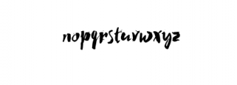 MYWAY Font LOWERCASE