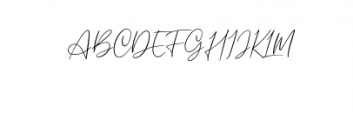 My Autumn.otf Font UPPERCASE