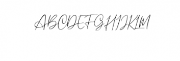 My Autumn.woff Font UPPERCASE