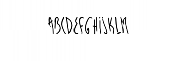 My name is Buffy Font UPPERCASE