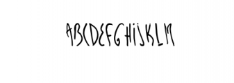 My name is Buffy Font LOWERCASE