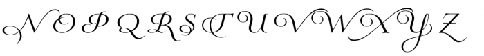 Mynaruse Royale Regular Font UPPERCASE