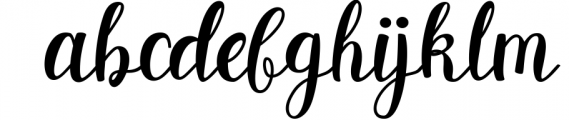 My Diary Script Font LOWERCASE