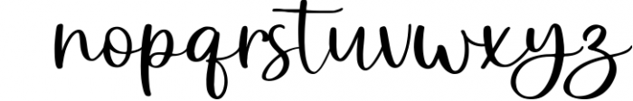 My Sharly - Handwritten Script Font Font LOWERCASE