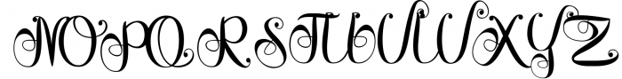 My love Script Font UPPERCASE