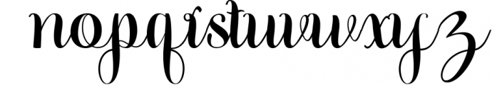 My love Script Font LOWERCASE