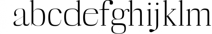 Myron Serif Typeface 1 Font LOWERCASE