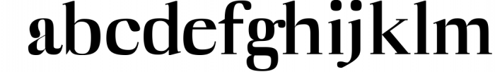 Myron Serif Typeface Font LOWERCASE