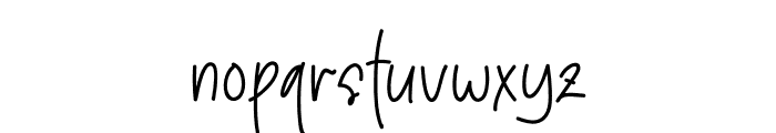 My Dreams Font LOWERCASE