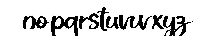 My Family Font LOWERCASE