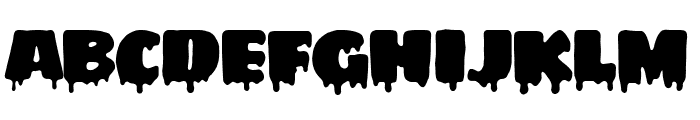 My Favourite Horror Font LOWERCASE