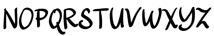 My First Font Regular Font UPPERCASE