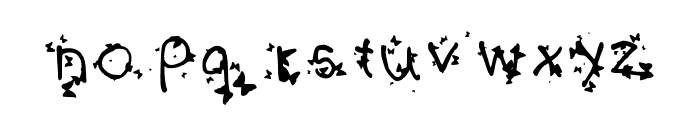 *My Flutterflies* Medium Font LOWERCASE