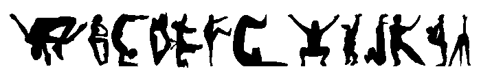 My Font3 Font UPPERCASE