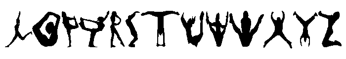 My Font3 Font UPPERCASE