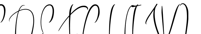 My Journal Demo Font UPPERCASE