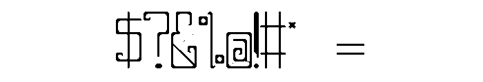 My Misha Regular Font OTHER CHARS
