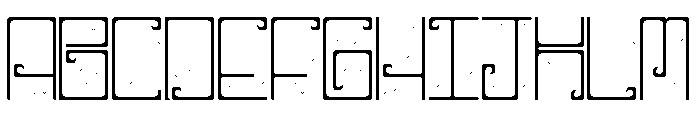 My Misha Regular Font UPPERCASE