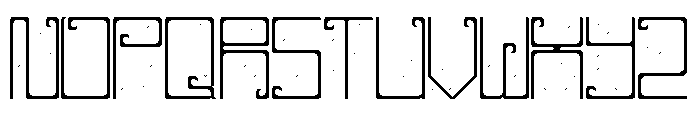 My Misha Regular Font UPPERCASE