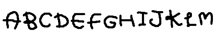 My Mousewriting Font UPPERCASE