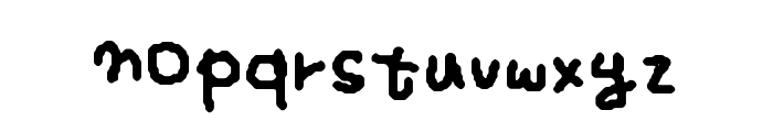 My Mousewriting Font LOWERCASE