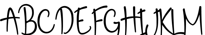 My Note Demo Font UPPERCASE