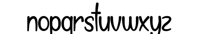 My Note Demo Font LOWERCASE