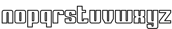 My Puma Outlined Font LOWERCASE