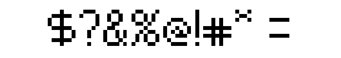 My Standard Regular Font OTHER CHARS