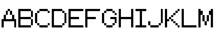 My Standard Regular Font UPPERCASE