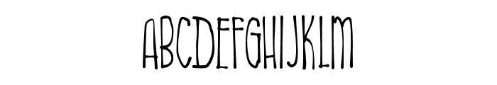 My Sweety Regular Font UPPERCASE