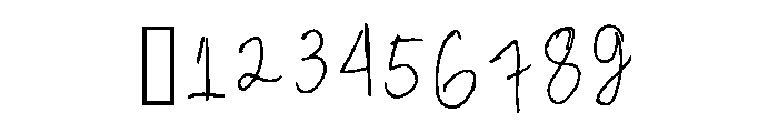 My Ugly Handwriting Regular Font OTHER CHARS
