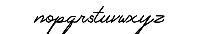 My Ugly Handwritting Demo Version Font LOWERCASE