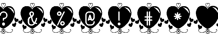 My true love St Font OTHER CHARS