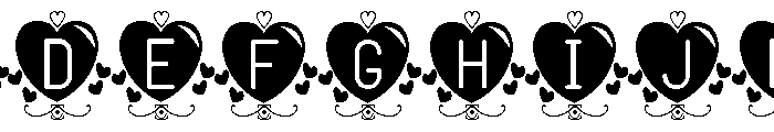 My true love St Font UPPERCASE